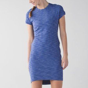 Lululemon & go Where To Dress Heathered Sapphire Blue